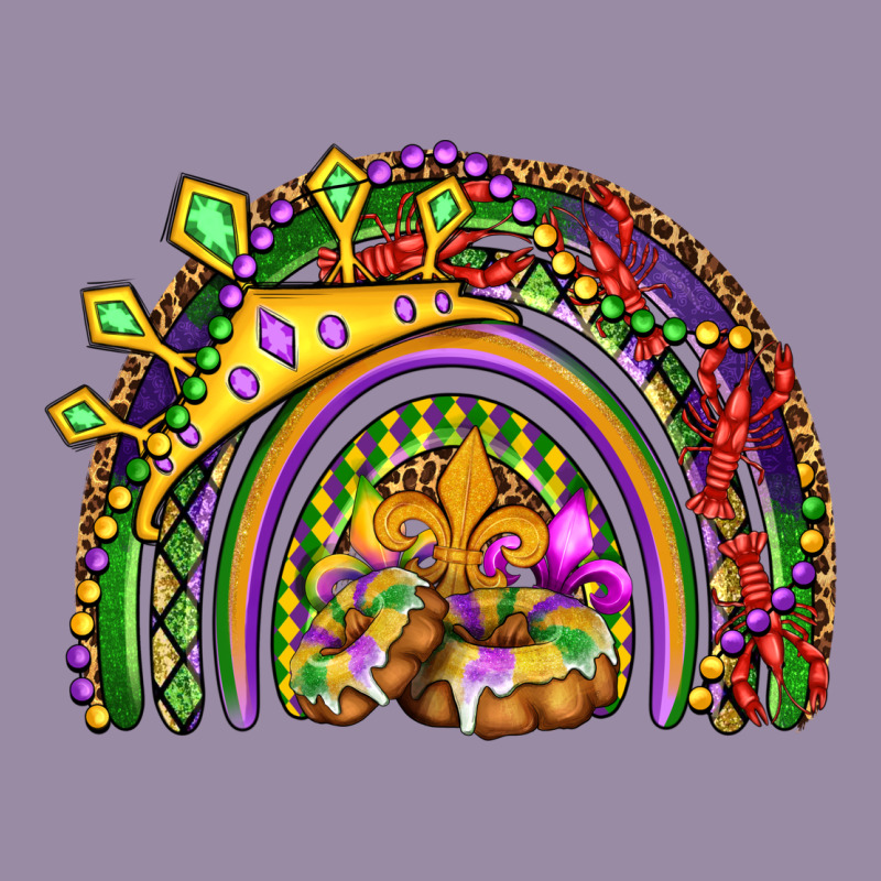 Mardi Gras Rainbow Classic Tee by OliviaCreatesArt | Teevron