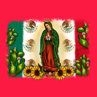 Mexican Flag Our Lady Of Guadalupe Zipper Hoodie | Teevron