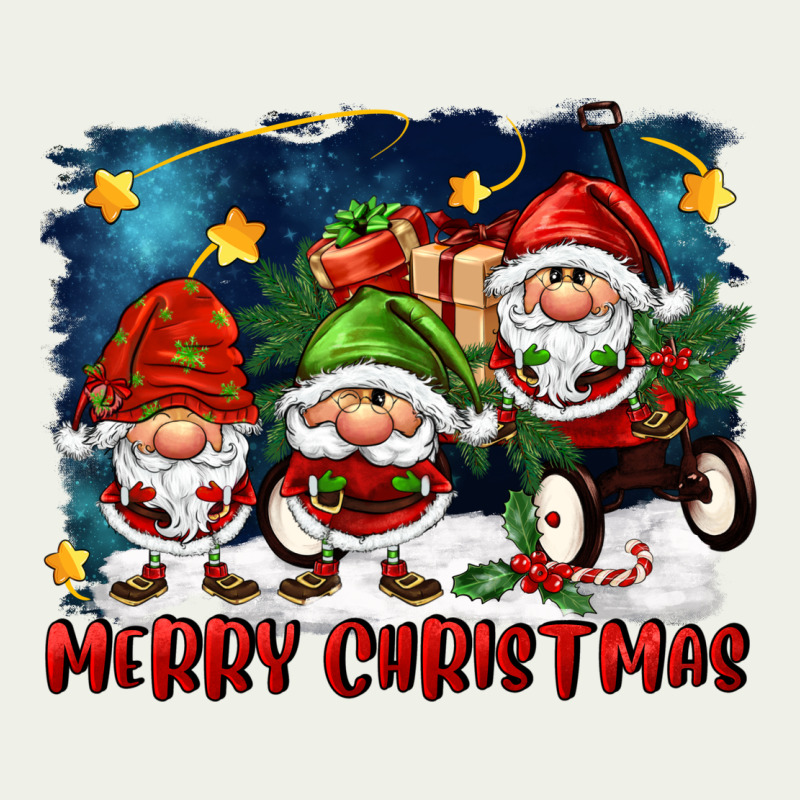Merry Christmas Gnomies Wagon Urban Heavy Tee by FaDigitalArtStudio | Teevron
