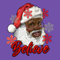 African American Santa Believe Premium Sweatshirt | Teevron