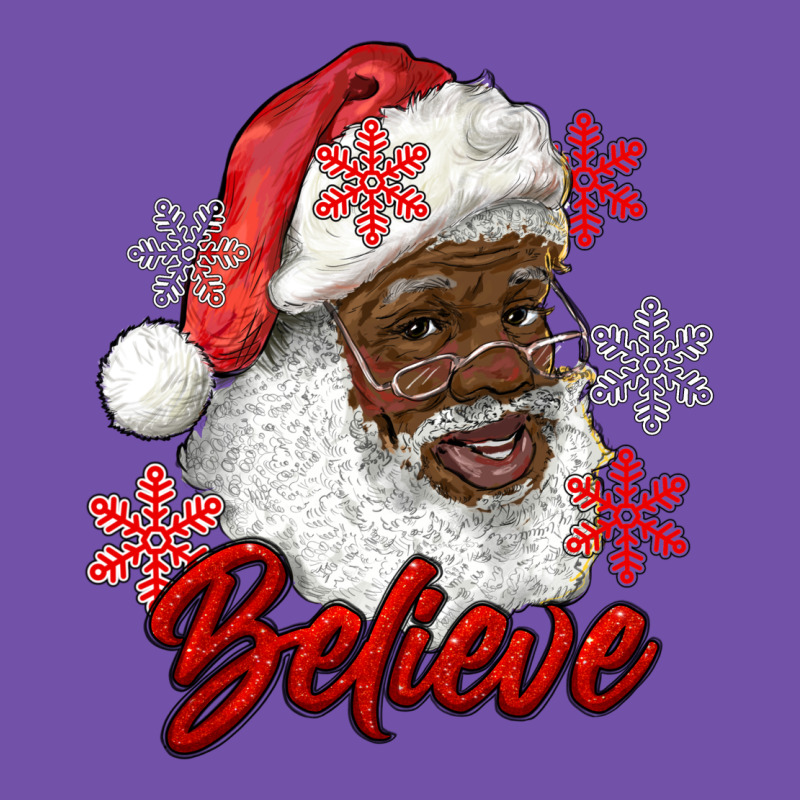 African American Santa Believe Premium Sweatshirt by RanaPortraitStore | Teevron