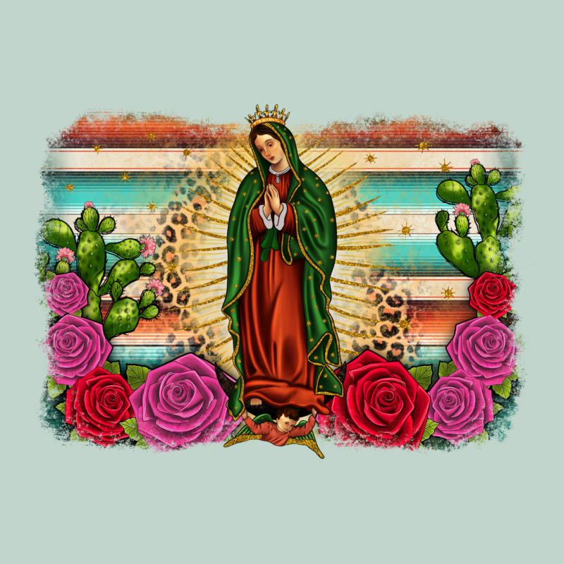 Western Our Lady Of Guadalupe Zipper Hoodie by JahusDesignShop | Teevron