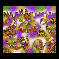 Mardi Gras With King Cake Tumbler Heavy Core Tee | Teevron