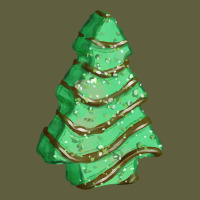 Green Christmas Cake Vintage Tee | Teevron