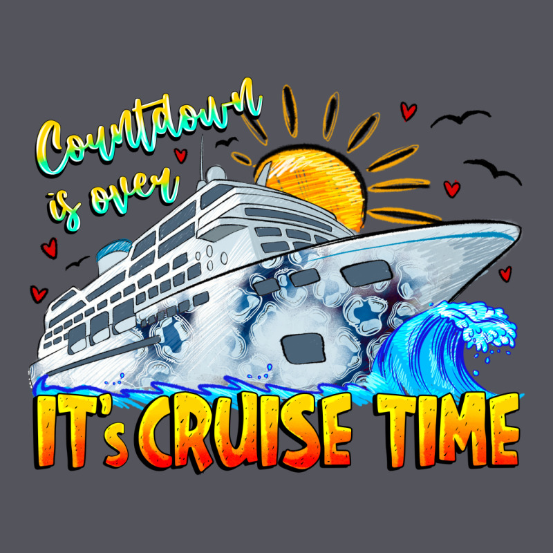 Countdown Is Over It's Cruise Time Vintage Hoodie by CowhideDigitalArt | Teevron
