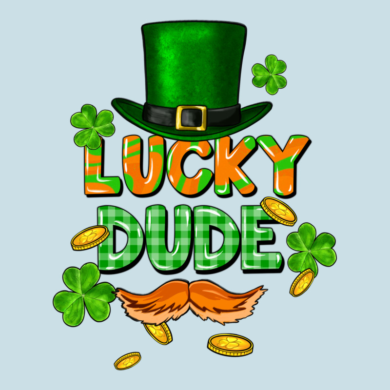 Lucky Dude St. Patricks Day Ladies Tee by FaDigitalArtStudio | Teevron