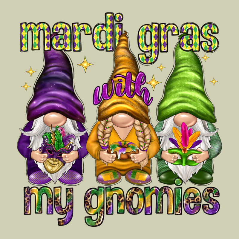Mardi Gras With My Gnomies Heavy Core Tee by HowdyJamesFarm | Teevron
