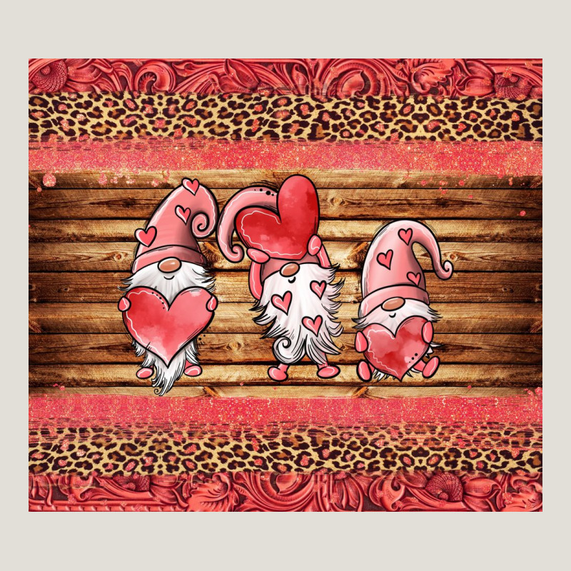 Valentines Day Gnomes Leopard Heavy Core Tee by Jasminsmagicworld | Teevron