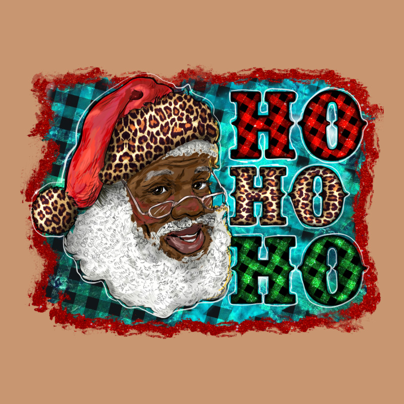 African American Santa Ho Ho Ho Heavyweight Hoodie by RanaPortraitStore | Teevron