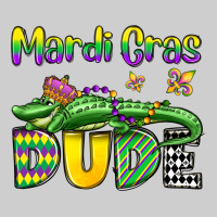 Mardi Gras Dude Alligator Olivia Premium Tee | Teevron
