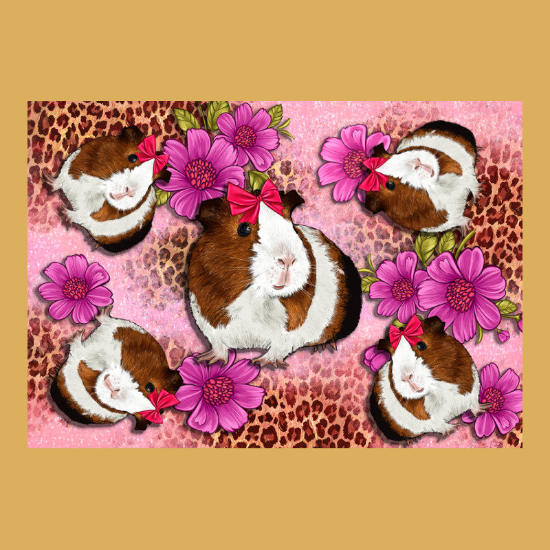 Guinea Pig Flowers Premium Hoodie by Artiststas | Teevron