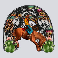 Rodeo Cowboy Rainbow Zipper Hoodie | Teevron
