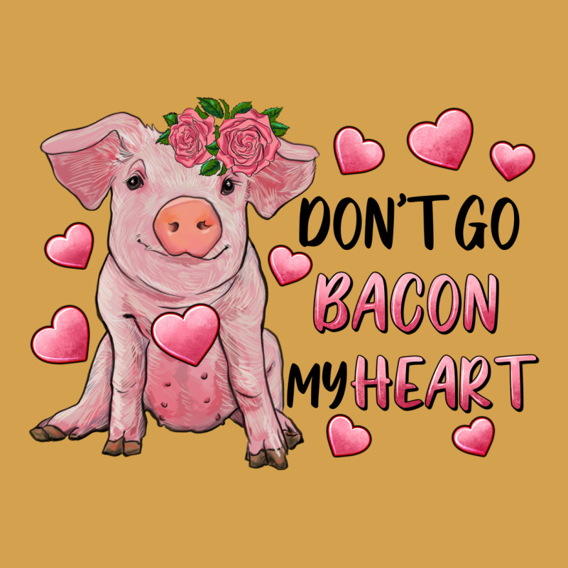 Valentine's Day Don't Go Bacon My Heart Urban Hoodie by RanaPortraitStore | Teevron