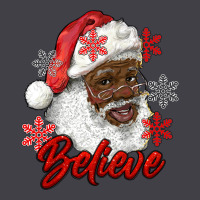 African American Santa Believe Heavyweight Hoodie | Teevron