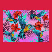 Flower Hummingbird Premium Hoodie | Teevron