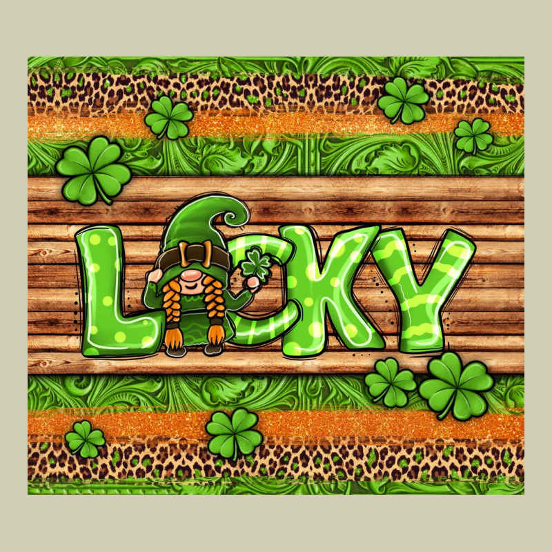 St Patricks Lucky Gnome Heavy Core Tee by Jasminsmagicworld | Teevron