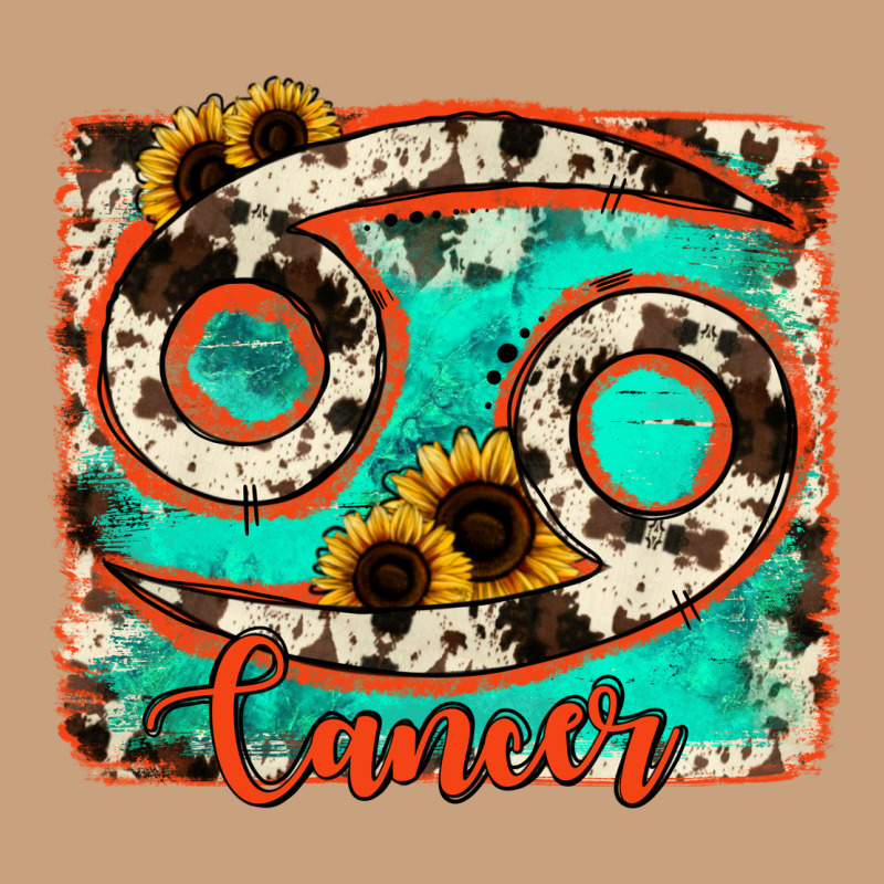 Cancer Turquoise Cowhide Vintage Tee by RanaPortraitStore | Teevron