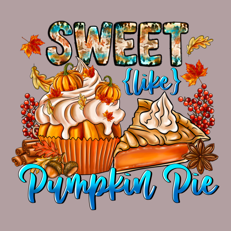 Sweet Like Pumpkin Pie Vintage Hoodie by CowhideDigitalArt | Teevron