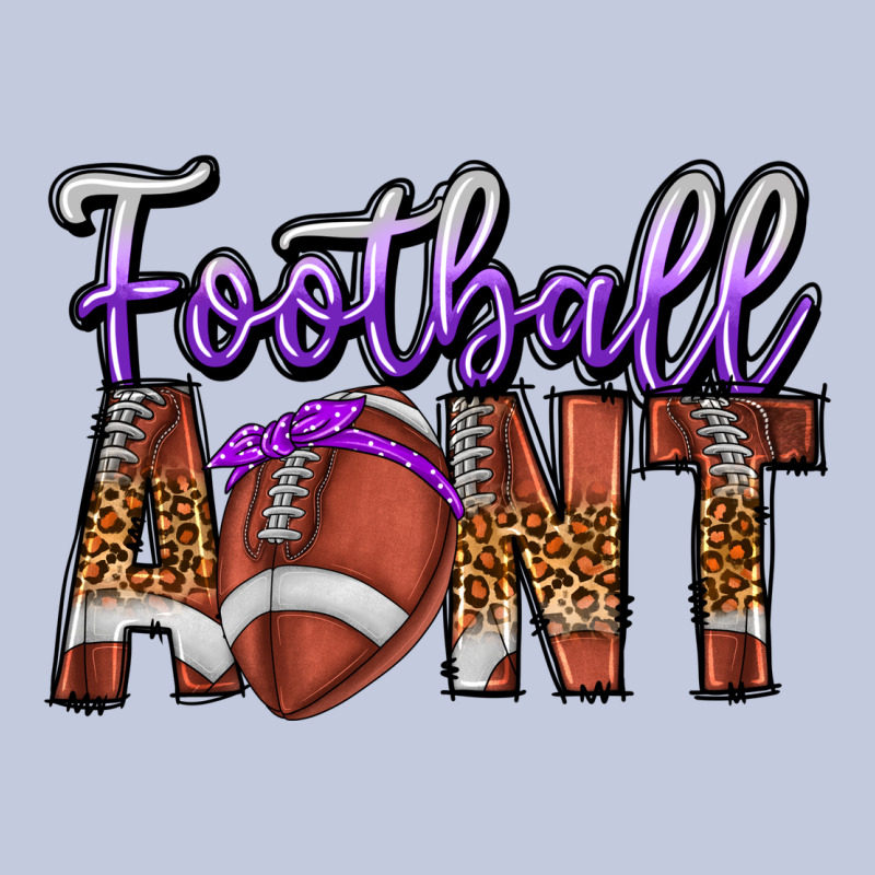 Football Aunt Long Sleeve Tee by CowhideDigitalArt | Teevron
