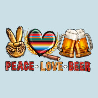 Peace Love Beer Bbs Ladies Tee | Teevron