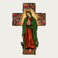 Our Lady Of Guadalupe Cros Zipper Hoodie | Teevron