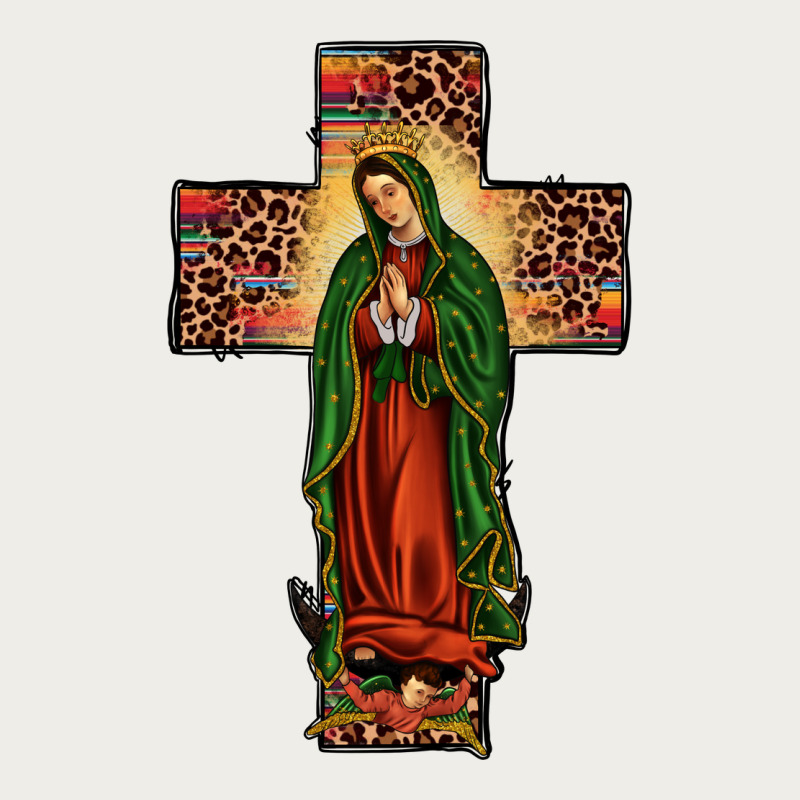 Our Lady Of Guadalupe Cros Zipper Hoodie by JahusDesignShop | Teevron