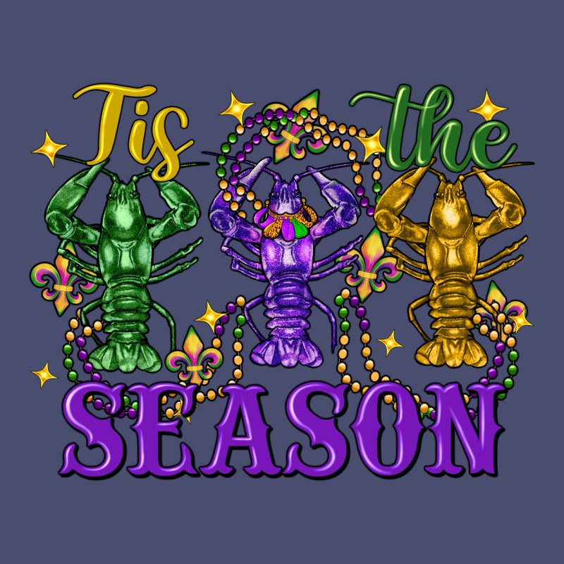 Tis The Season Crawfish Mardi Gras Vintage Tee by FaDigitalArtStudio | Teevron
