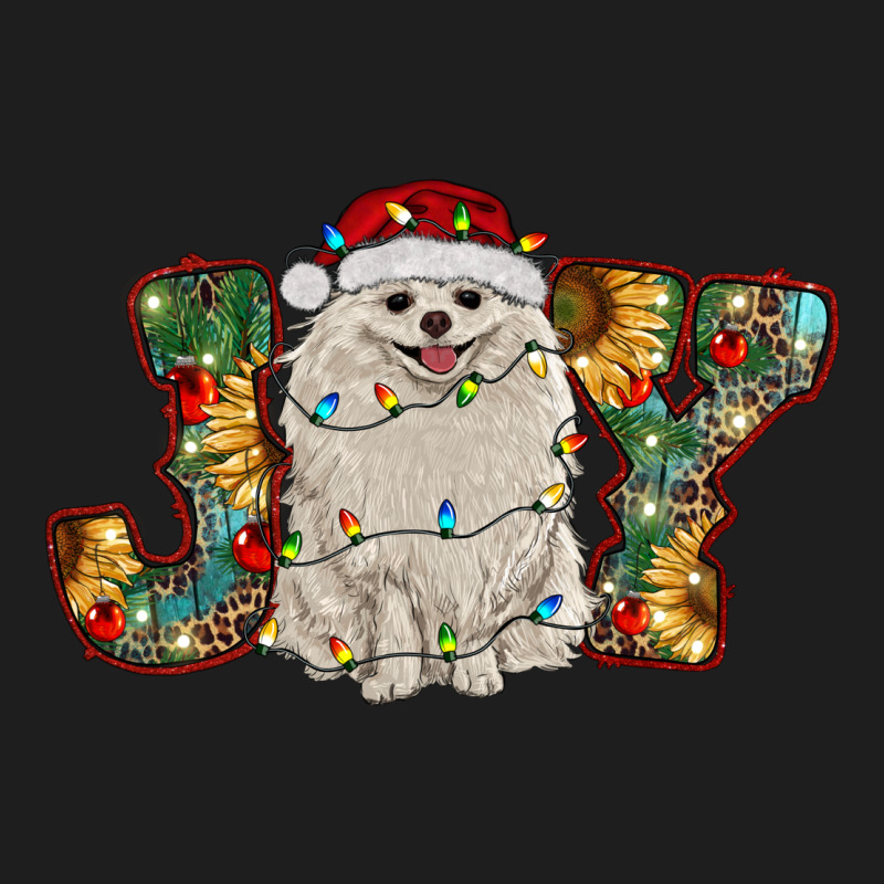 Pomeranian Christmas Joy Heavyweight Hoodie by RanaPortraitStore | Teevron