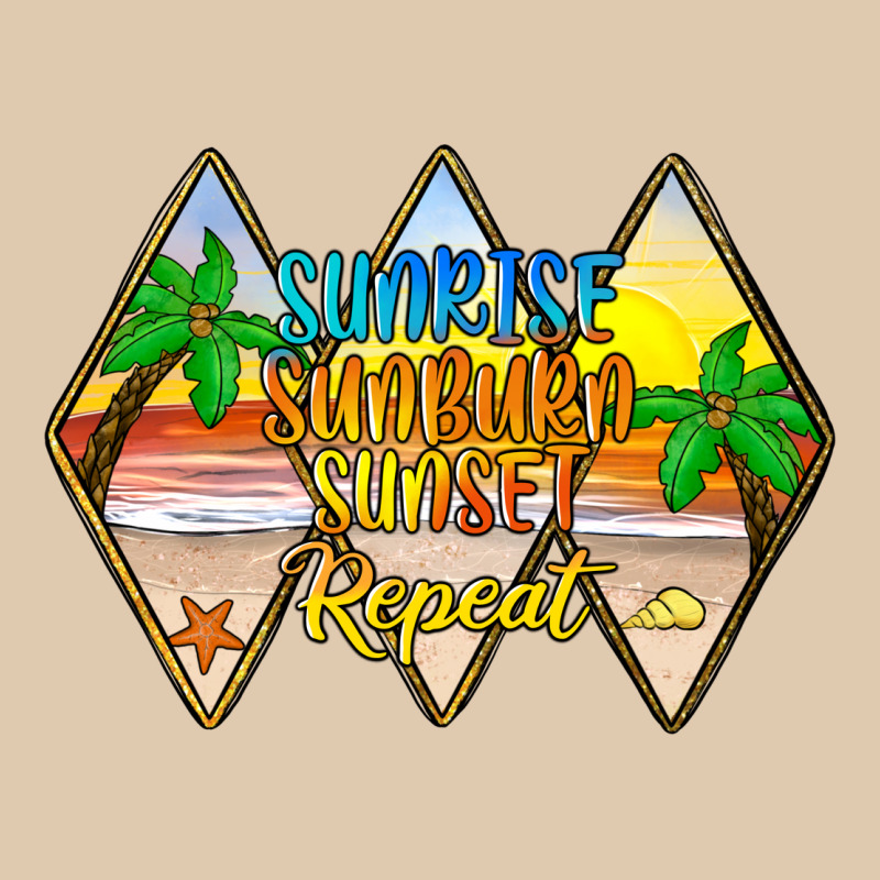 Sunrise Sunburn Sunset Repeat Heavyweight Sweatshirt by JahusDesignShop | Teevron