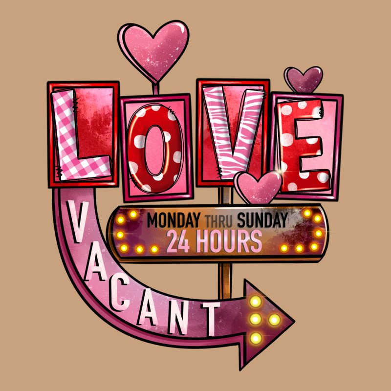 Valentines Day Love Vacant Vintage Tee by FaDigitalArtStudio | Teevron
