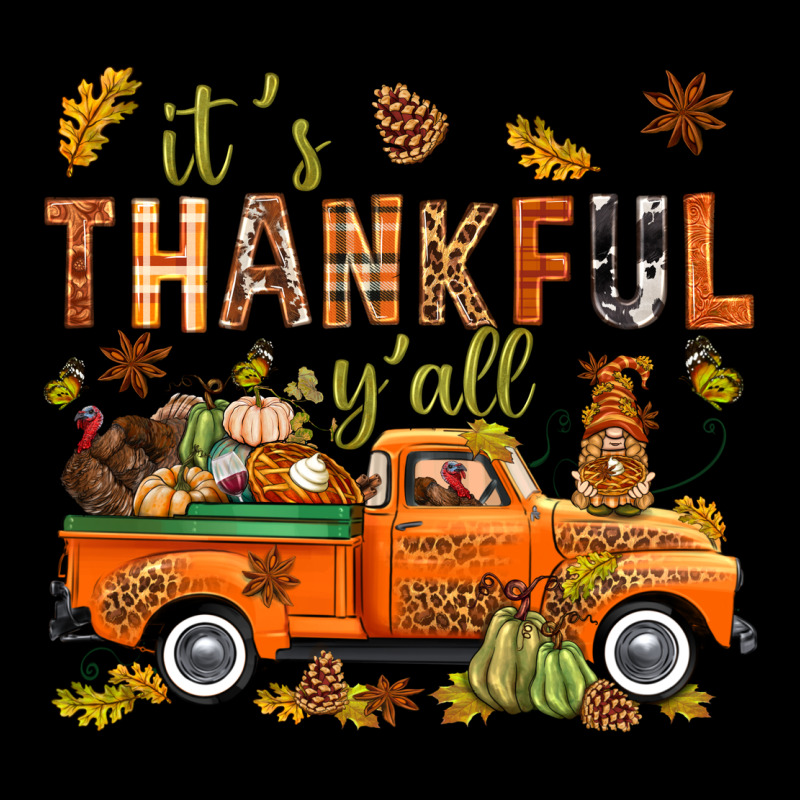 It's Thankful Y'all With Truck Bbs Ladies Tee by BundleAndBundleShop | Teevron