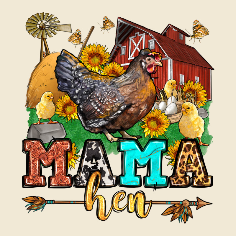 Mama Hen Western Olivia Premium Tee by OliviaCreatesArt | Teevron