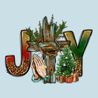 Joy Christmas With Cross Bbs Ladies Tee | Teevron