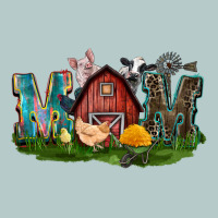 Barn Mom Mother's Day Heavy Core Tee | Teevron