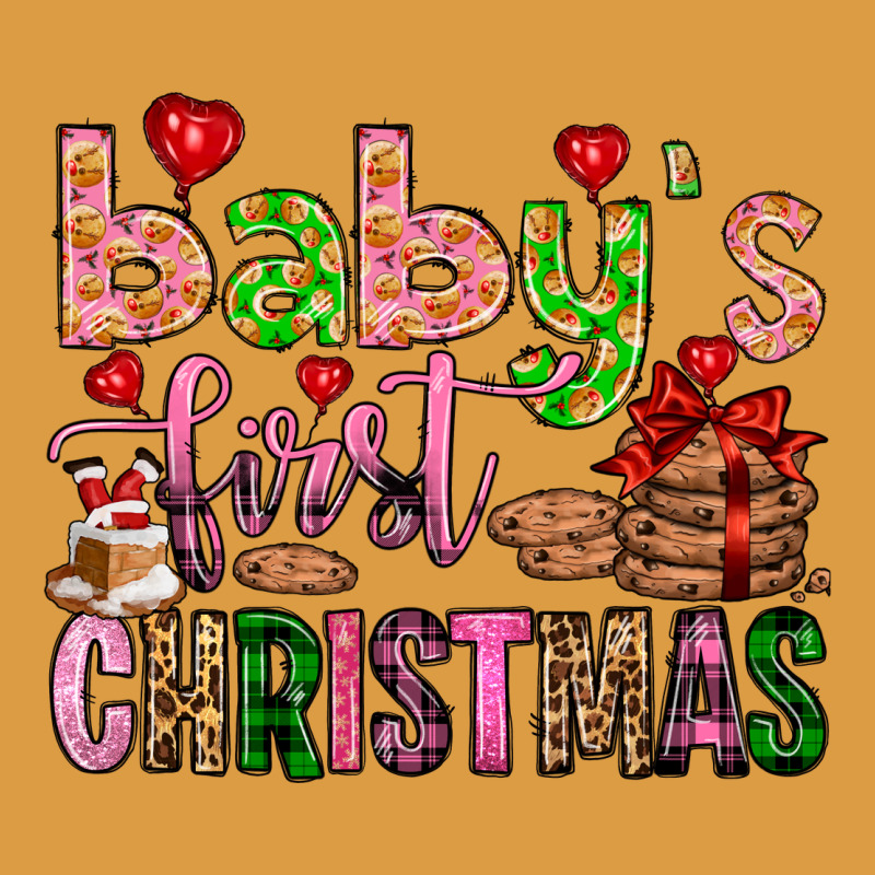 Baby's First Christmas Urban Heavy Tee by FaDigitalArtStudio | Teevron