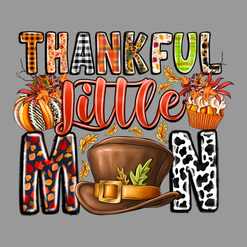 Thankful Little Mon Vintage Hoodie by CowhideDigitalArt | Teevron