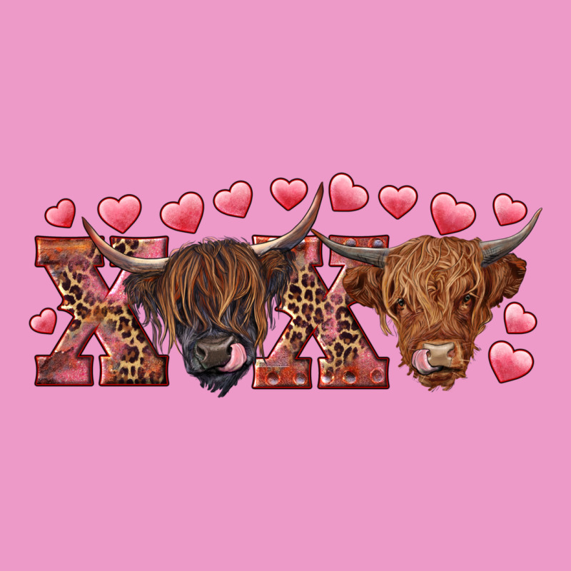 Xoxo Highland Cows Urban Hoodie by RanaPortraitStore | Teevron
