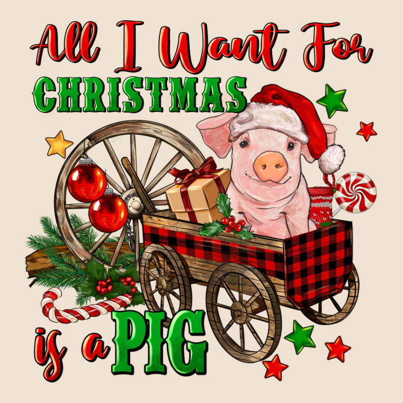 All I Want For Christmas Is A Pig Urban Heavy Tee by FaDigitalArtStudio | Teevron