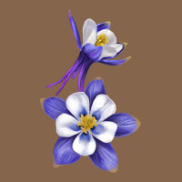 Colorado Rocky Mountain Columbine Flower Premium Tee | Teevron