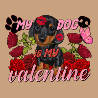 My Dog Is My Valentine Valentine's Day Vintage Tee | Teevron