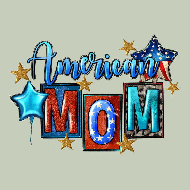 American Mom Mother's Day Ladies Tee by FaDigitalArtStudio | Teevron