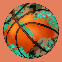 Western Basketball Camouflage Glitter Pattern Classic Tee | Teevron