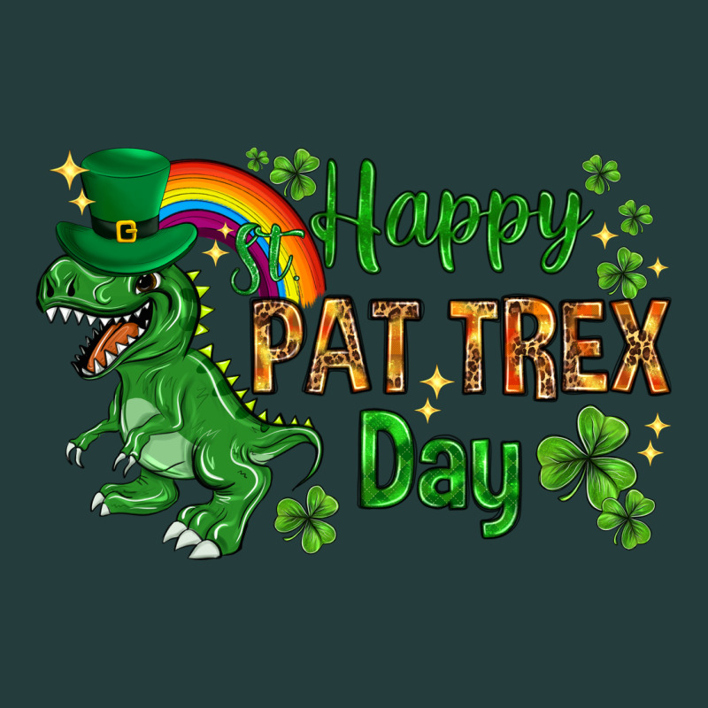 St. Patrick's Happy Pat T-rex Day With Rainbow Classic Tee by HowdyJamesFarm | Teevron