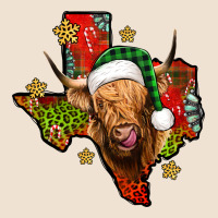 Christmas Texas Highland Cow Urban Heavy Tee | Teevron