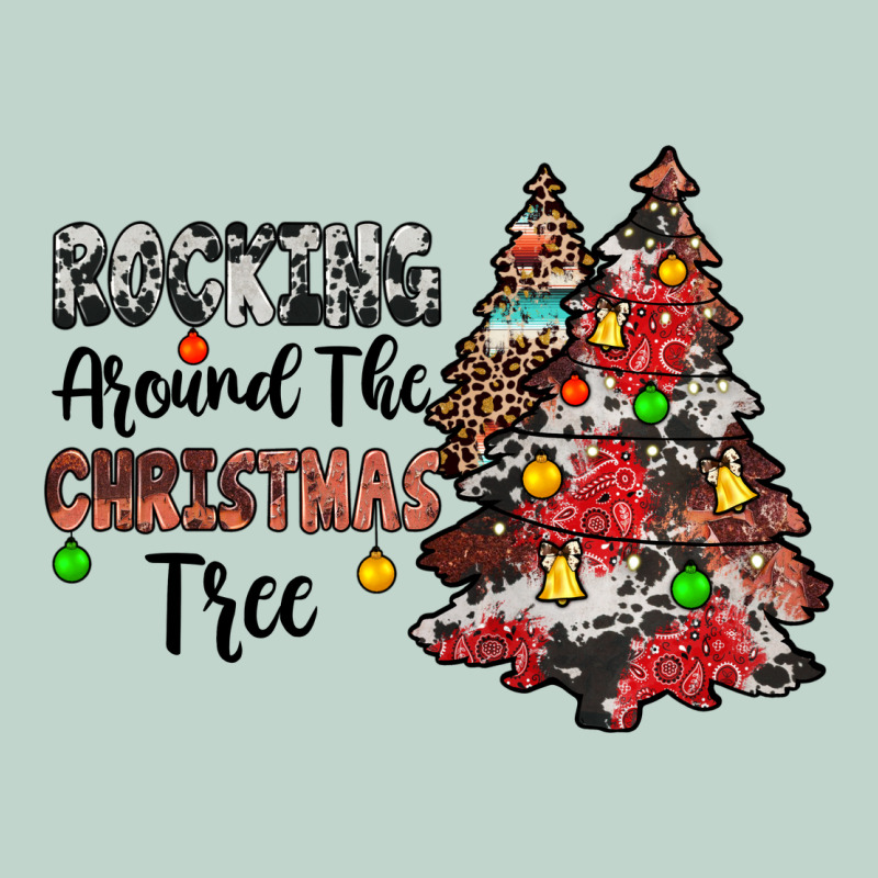 Rocking Around The Christmas Tree Zipper Hoodie by JahusDesignShop | Teevron