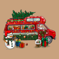 Christmas Santa Claus With Retro Van Vintage Tee | Teevron