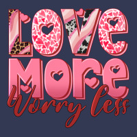 Love More Worry Less Heavyweight Hoodie | Teevron