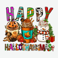 Happy Hallothankmas Coffee Cups Urban Heavy Tee | Teevron