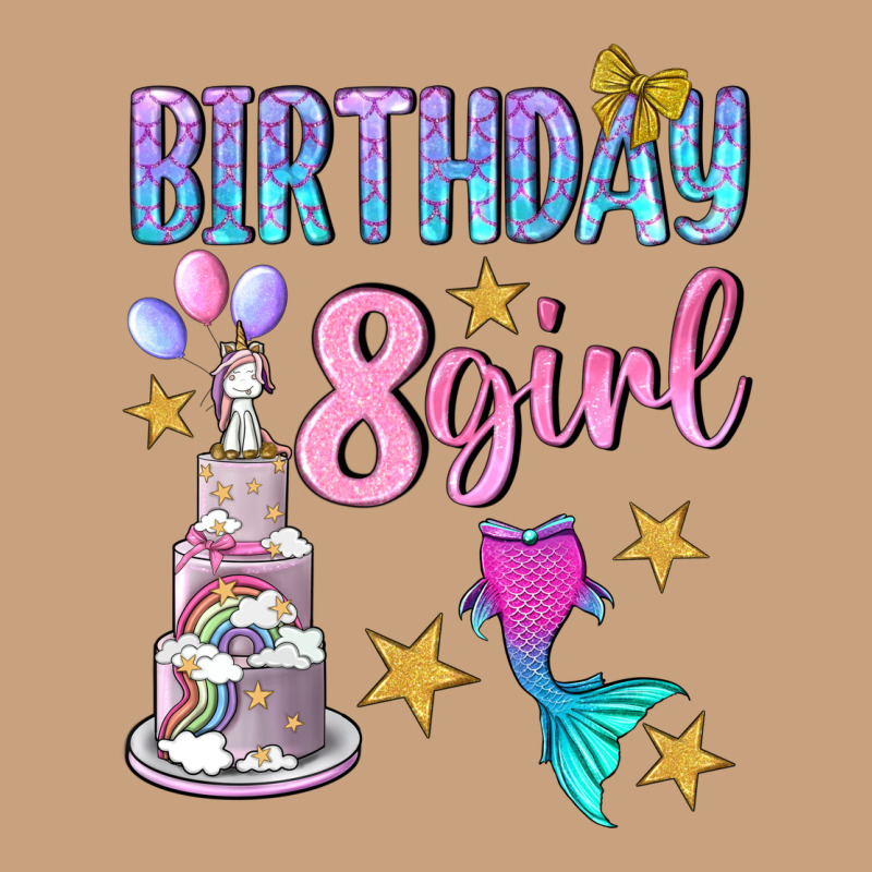 Birthday Girl 8 Vintage Tee by BundleAndBundleShop | Teevron