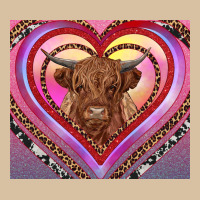 Highland Cow Valentine's Day Heavyweight Hoodie | Teevron